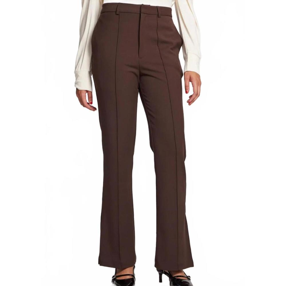 NEW CHASER charlie flare trouser in coco